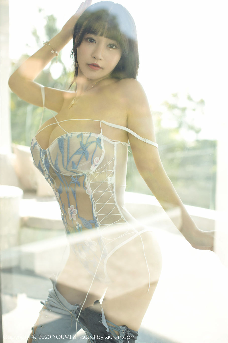 大胸尤物朱可儿Flower情趣内衣性感写真集(第36页)